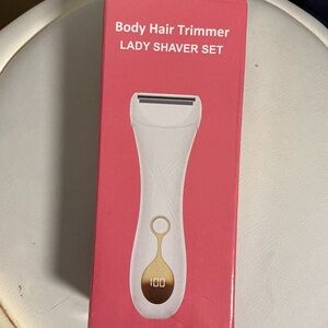 adidas White & Gold Lady Body Hair Trimmer